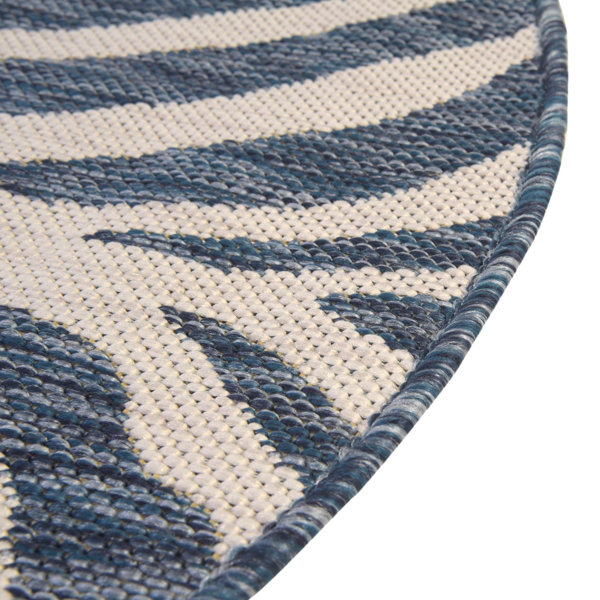 Langley Street Itchington Blue/Ivory Indoor/Outdoor Rug & Reviews Wayfair